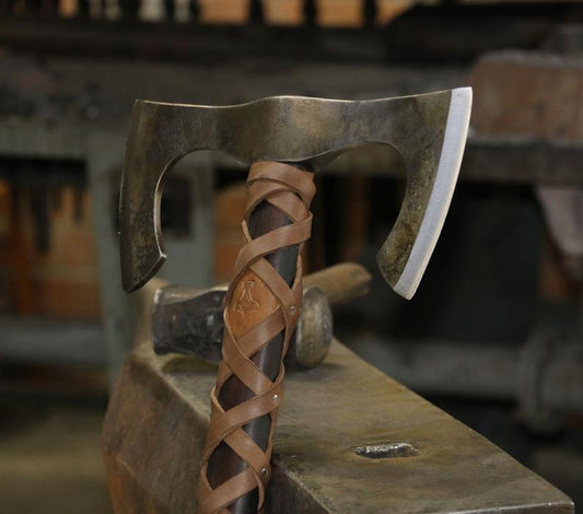 Double Bladed Viking Axe