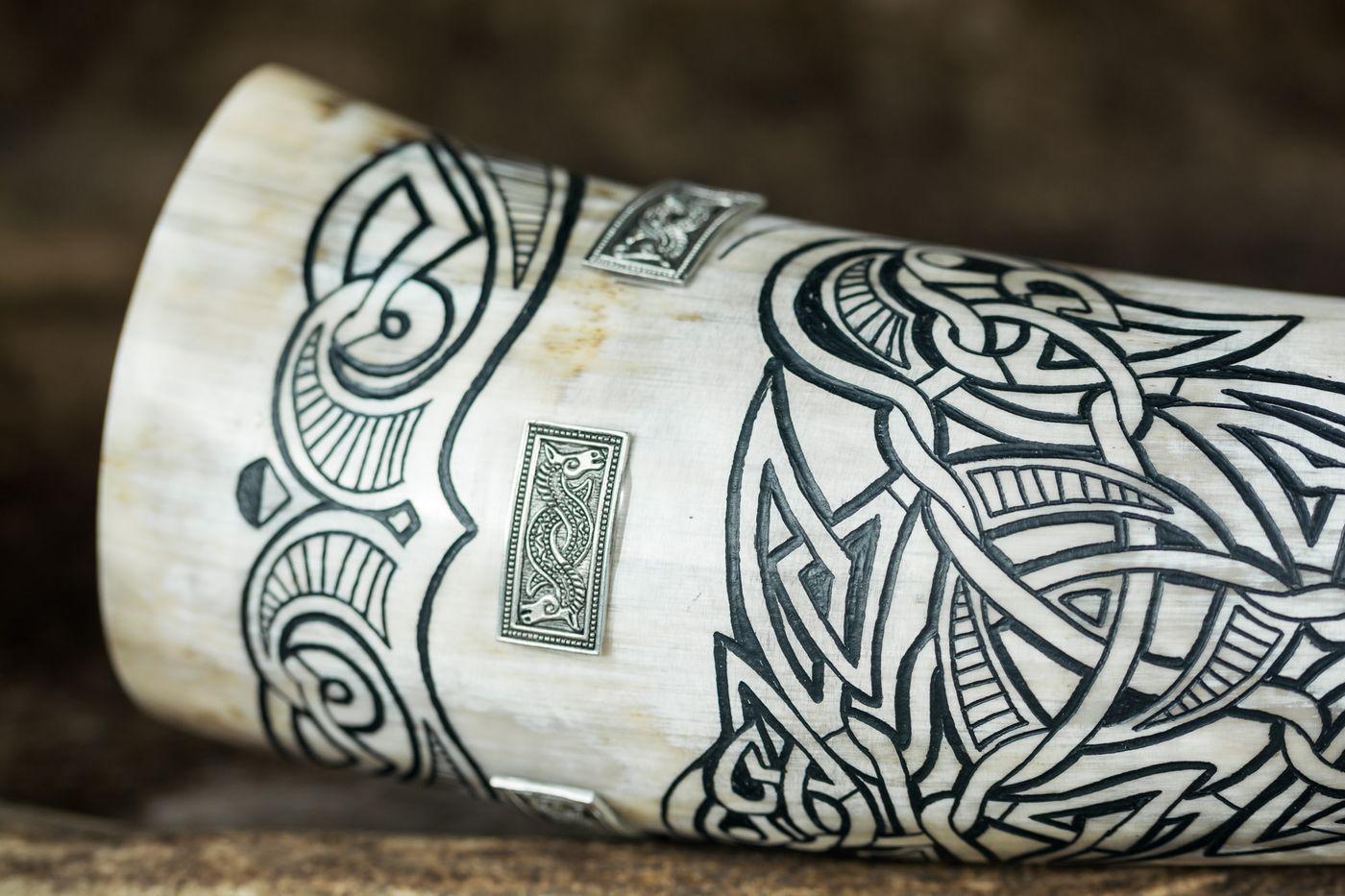 Jarl's Premium Drinking Horn