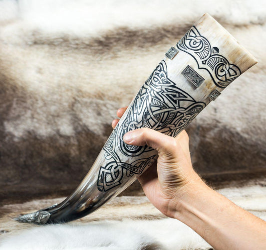 Jarl's Premium Drinking Horn