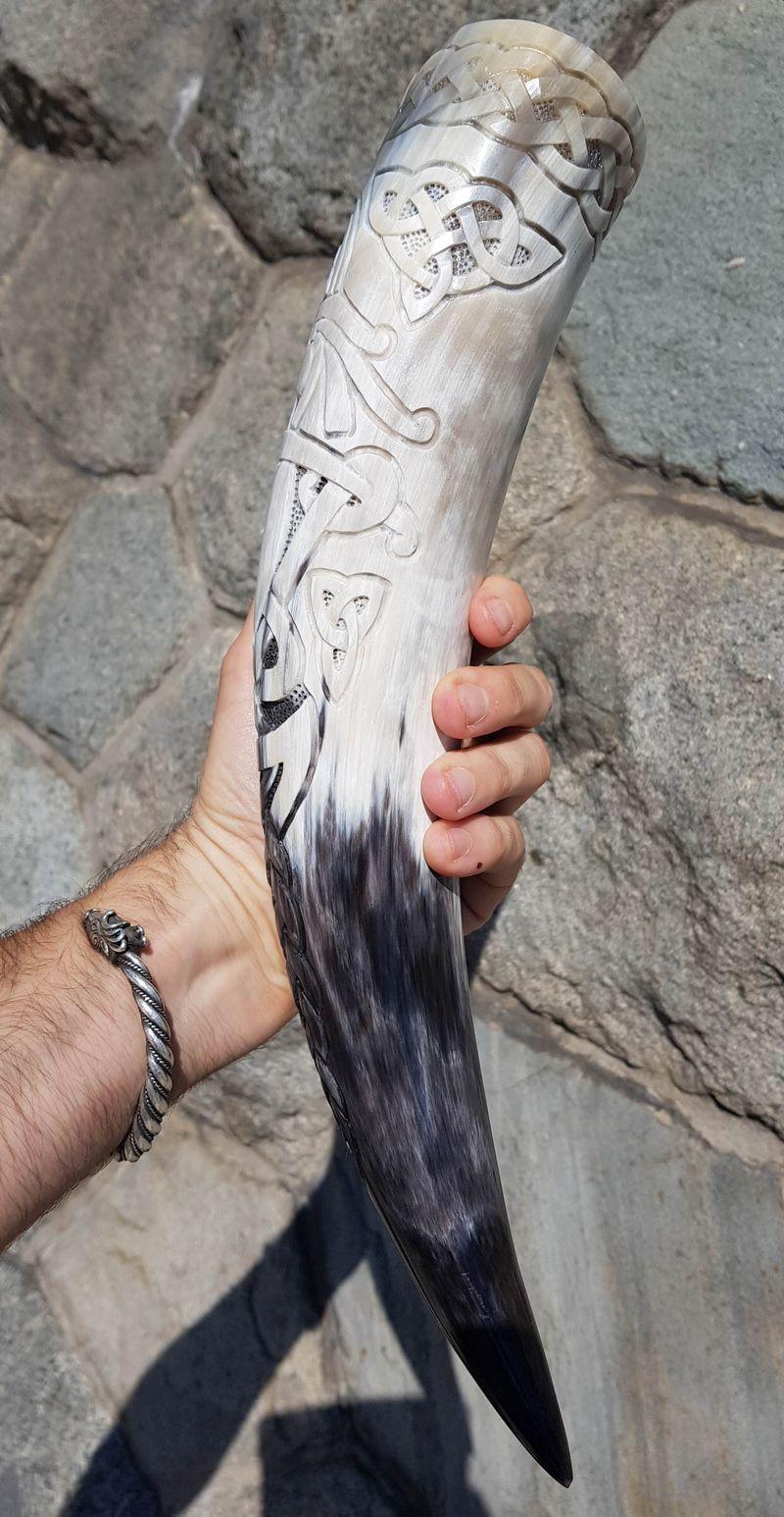 Odin Allfather Drinking Horn