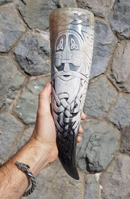 Odin Allfather Drinking Horn