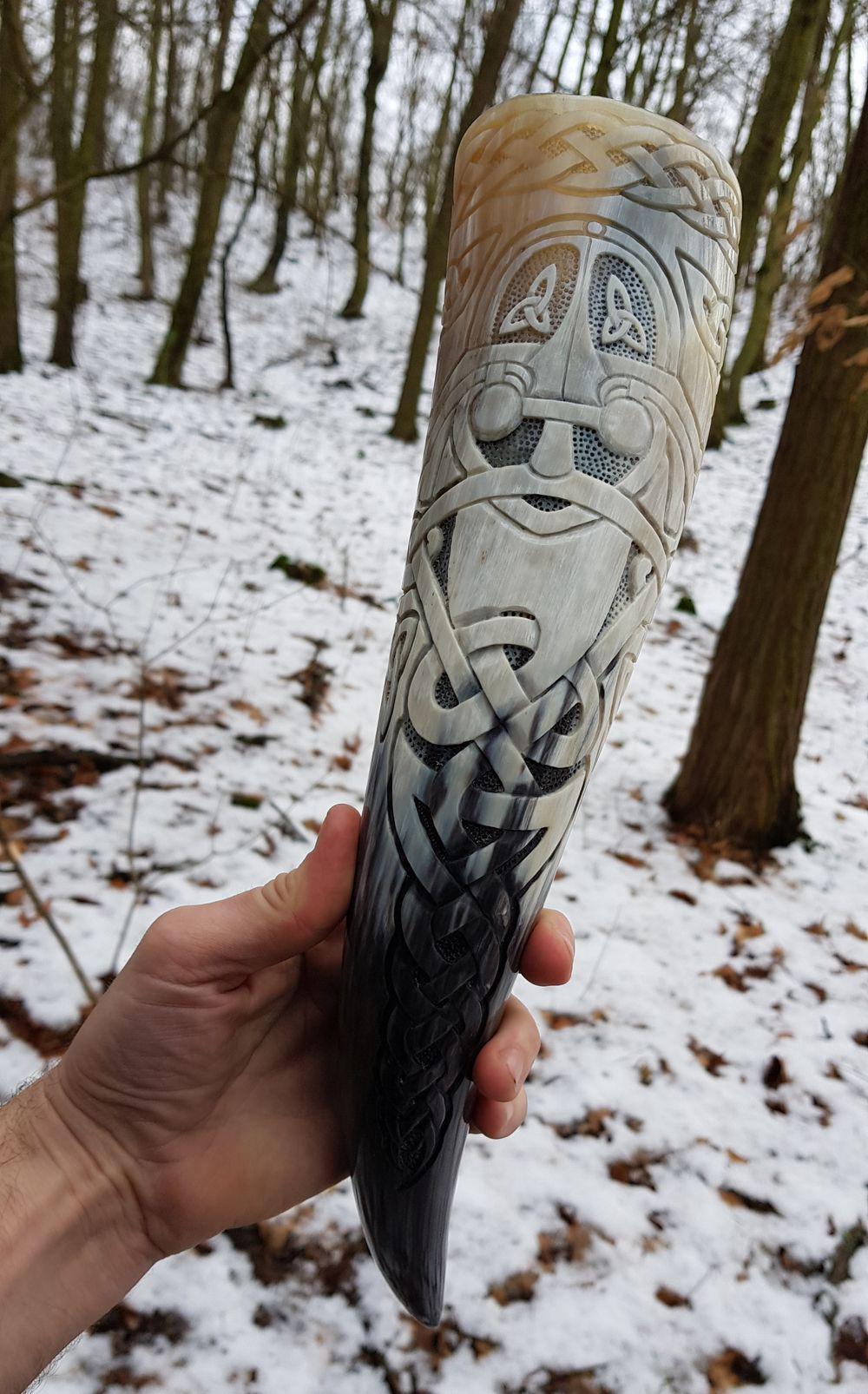 Odin Allfather Drinking Horn